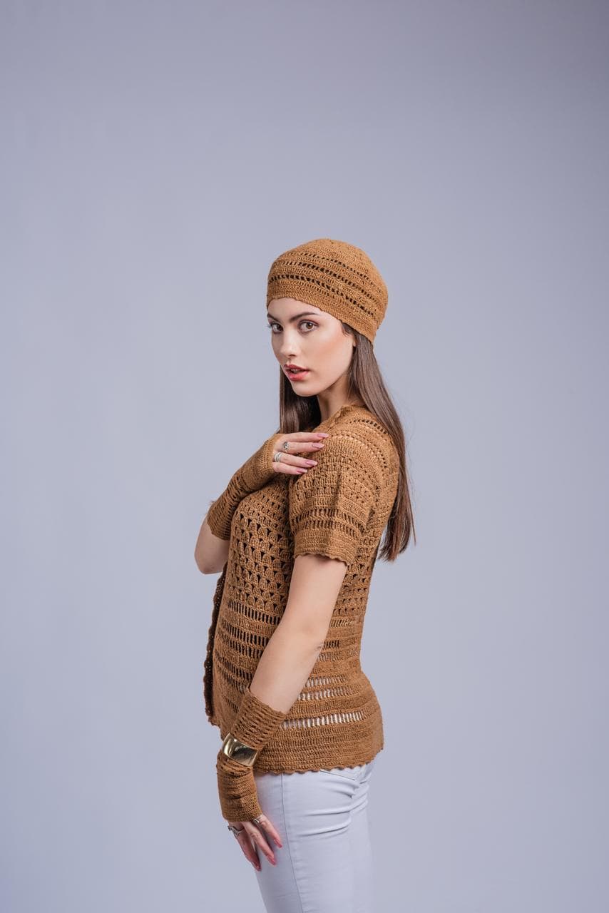 Accesorio textil artesanal