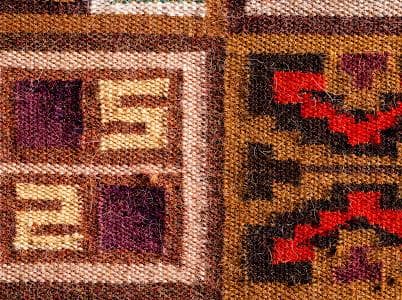 Tejido artesanal de fibras naturales