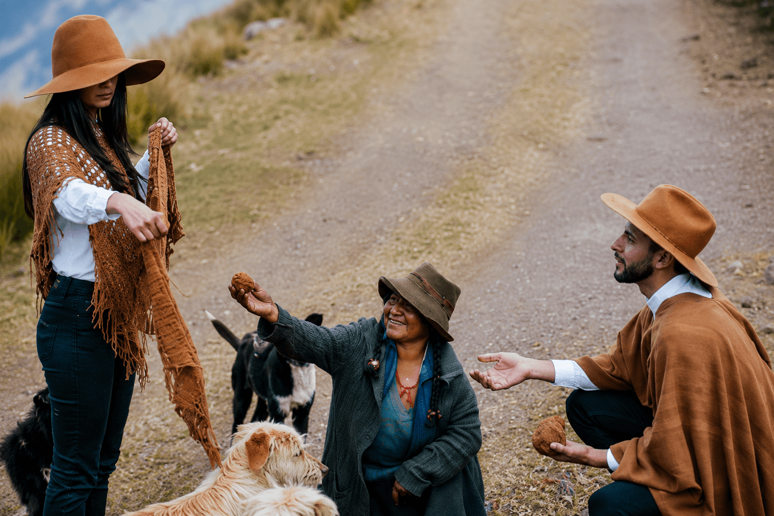Textil fino de alpaca